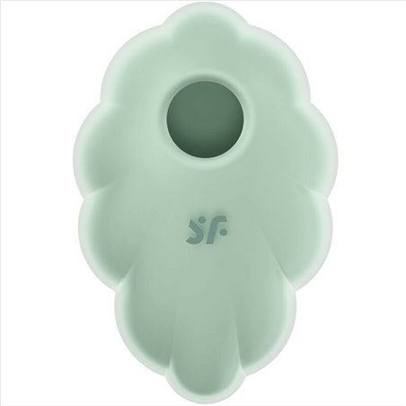 Satisfyer - Cloud Dancer GReen Air Pulse Vibrator