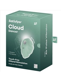 Satisfyer - Cloud Dancer GReen Air Pulse Vibrator