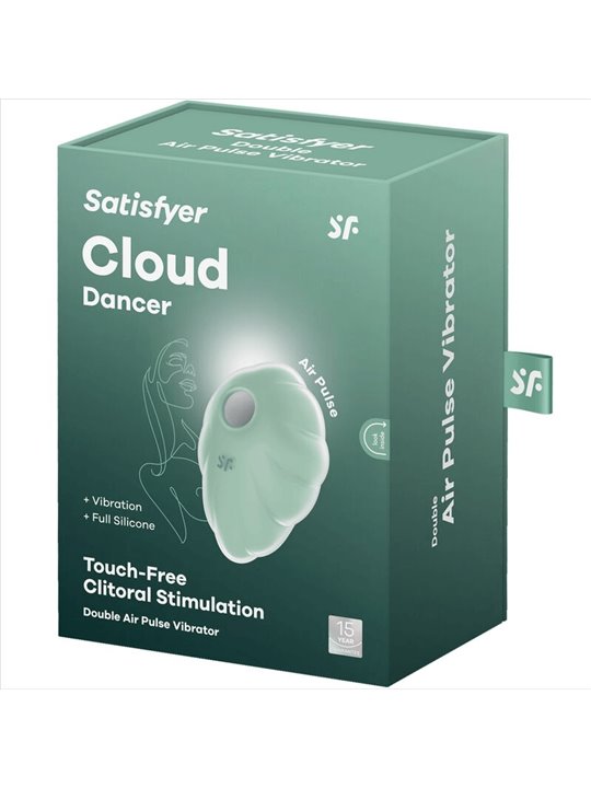 Satisfyer - Cloud Dancer GReen Air Pulse Vibrator