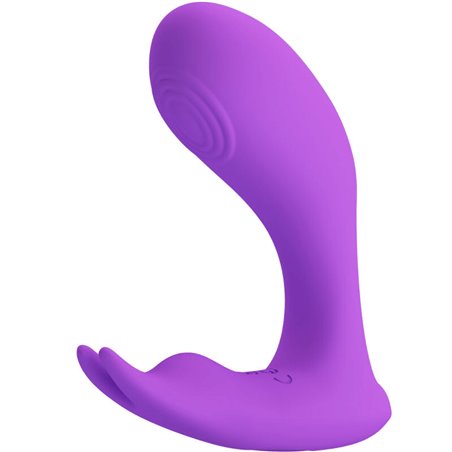 Pretty Love Idabelle - Massaggiatore con Vibrazione e Pulsazione Viola