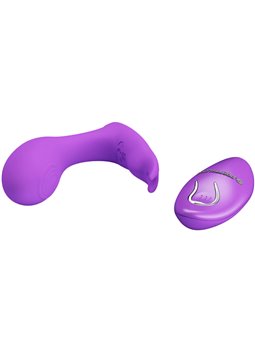 Pretty Love Idabelle - Massaggiatore con Vibrazione e Pulsazione Viola