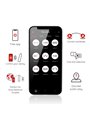 Oninder - Berlin Bullet Vibrator Black 9 Modes 8.5 X 2 CM - Free App