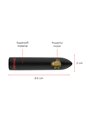 Oninder Berlin - Vibratore Bullet con App Nero 9 Funzioni