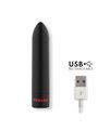 Oninder - Berlin Bullet Vibrator Black 9 Modes 8.5 X 2 CM - Free App