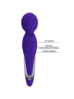 Pretty Love Walter - Vibratore Massaggiatore Wand Viola