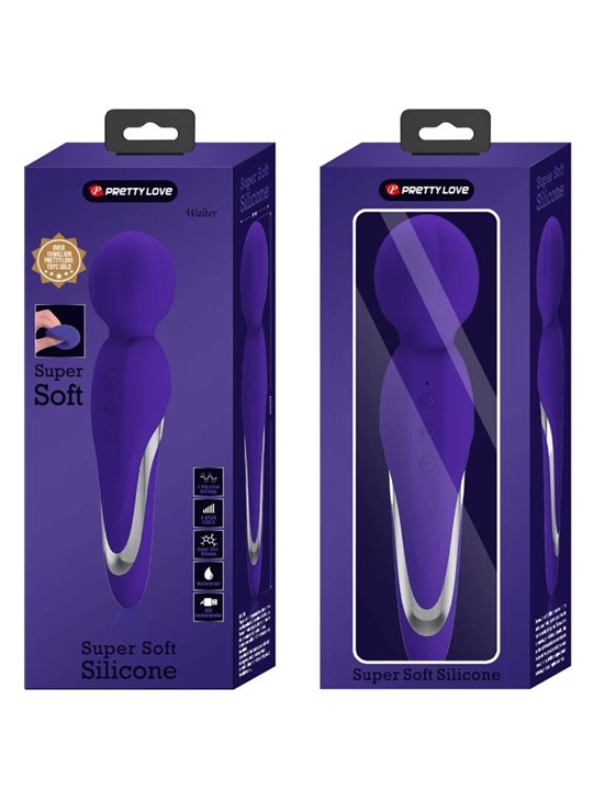 Pretty Love - Walter Vibrator Wand Purple