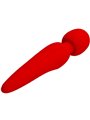 Pretty Love Meredith - Vibratore Massaggiatore Wand 12 Funzioni Rosso