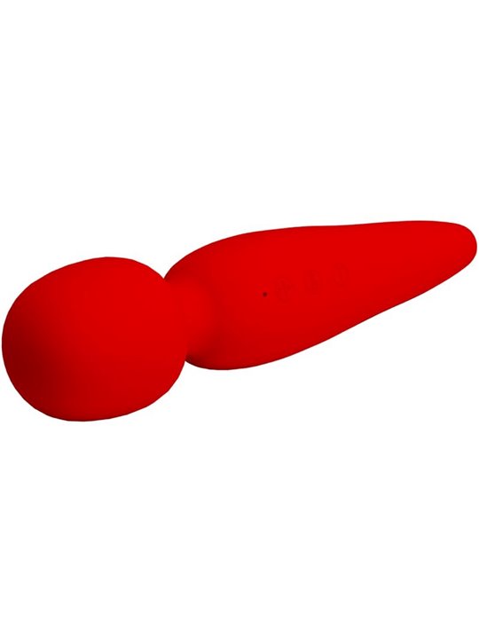 Pretty Love Meredith - Vibratore Massaggiatore Wand 12 Funzioni Rosso