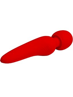 Pretty Love Meredith - Vibratore Massaggiatore Wand 12 Funzioni Rosso