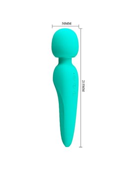 Pretty Love - Meredith Massager 12 Vibration Modes Aqua GReen