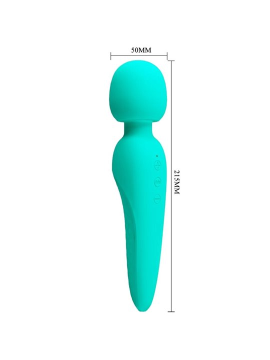 Pretty Love - Meredith Massager 12 Vibration Modes Aqua GReen
