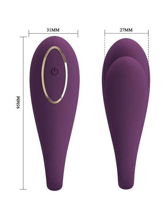 Pretty Love - August Remote Global Double Pleasure Vibrator