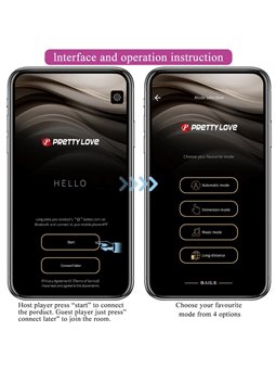 Pretty Love August - Ovetto Vibrante con App