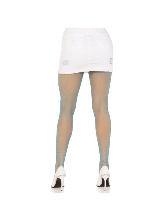 Leg Avenue - Lycra Fishnnet Pantyhose Blue