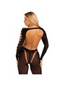 Leg Avenue - Reckless Ankle Bodystocking Black