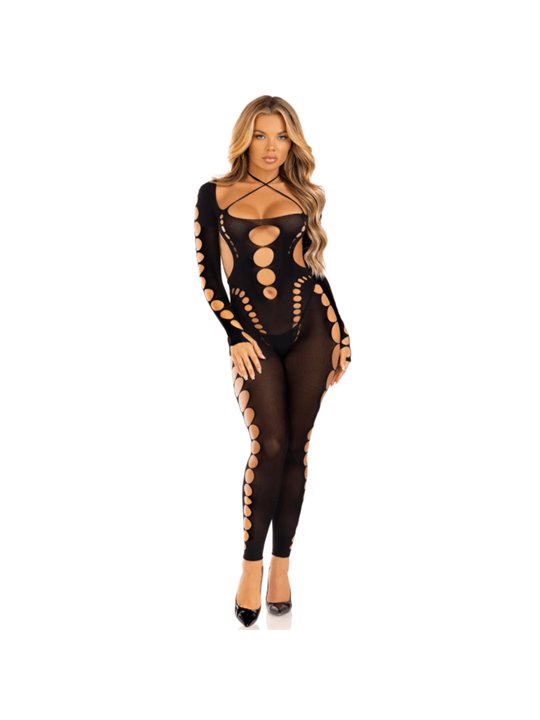 Leg Avenue - Reckless Ankle Bodystocking Black