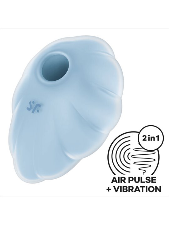 Satisfyer Cloud Dancer - Vibratore Air Pulse Blu