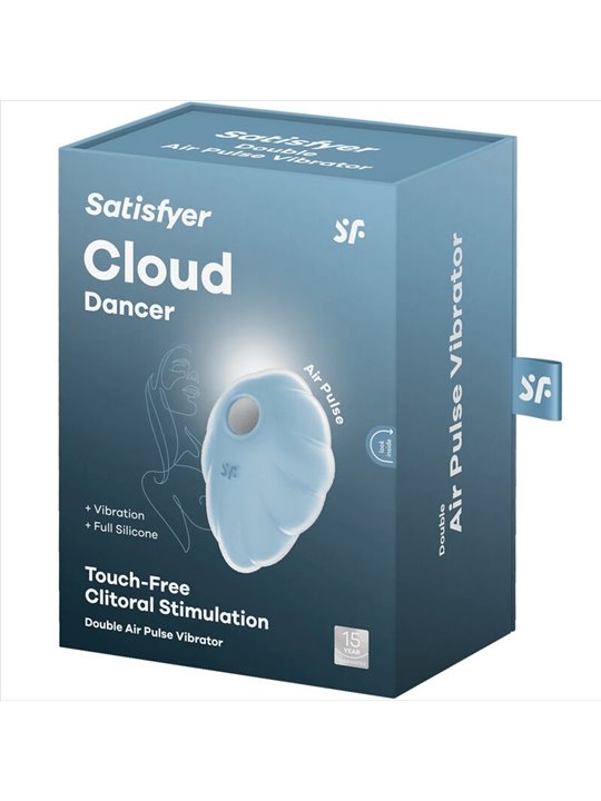Satisfyer Cloud Dancer - Vibratore Air Pulse Blu