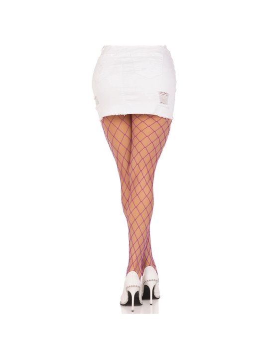 Leg Avenue - Diamond Fishnnet Pantyhose Violet