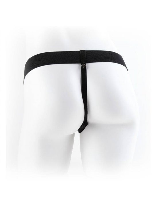 Fetish Fantasy Series - Series 7 Hollow Strap-On with Balls 17.8CM Flesh
