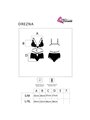 Livco Corsetti - Drezna LC 90733 Reggiseno + Slip Nero L/XL