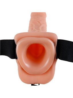 Fetish Fantasy Series - Dildo Fallo Indossabile Inch Hollow Strap-On Balls Flesh