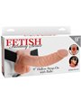 Fetish Fantasy Series 9" Hollow Strap-On With Balls 22.9Cm  Flesh