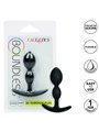 California Exotics 2X Teardrop Plug - Plug Anale in Silicone Nero