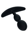 California Exotics 2X Teardrop Plug - Plug Anale in Silicone Nero
