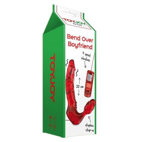 Toyjoy - Vibratore Dildo Doppio Indossabile Senza Imbracatura