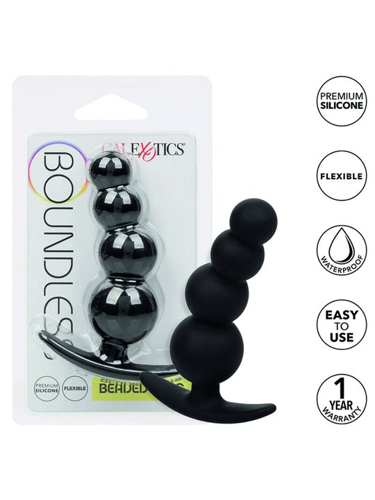 California Exotics Beaded Plug - Plug Anale con Perline