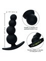 California Exotics Beaded Plug - Plug Anale con Perline
