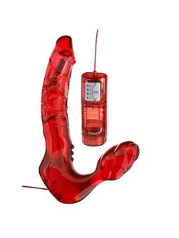 Toyjoy - Vibratore Dildo Doppio Indossabile Senza Imbracatura