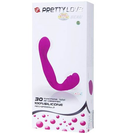 Pretty Love - Beau Vibratore Doppio per Coppia Viola