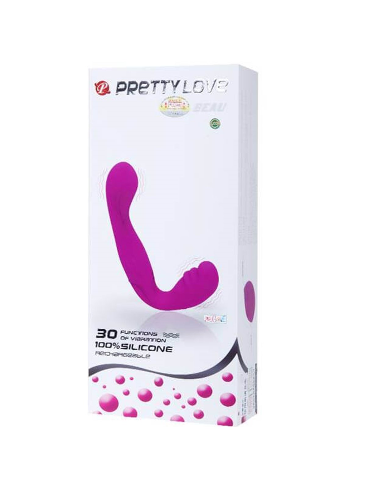 Pretty Love - Beau Vibratore Doppio per Coppia Viola