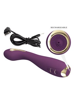 Pretty Love Hector - Vibratore Viola con Stimolazione Elettrica Controllabile Da App