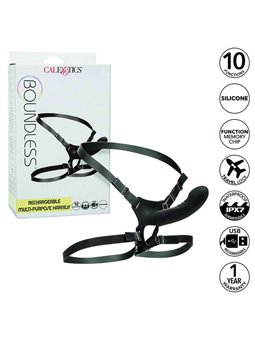 California Exotics - Imbracatura Strap-On con Dildo 16 CM