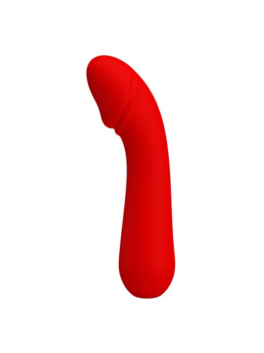 Pretty Love Cetus - Vibratore Punto G in Silicone Rosso