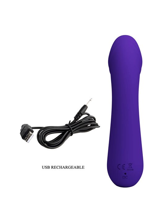 Pretty Love Cetus - Vibratore Punto G in Silicone Viola