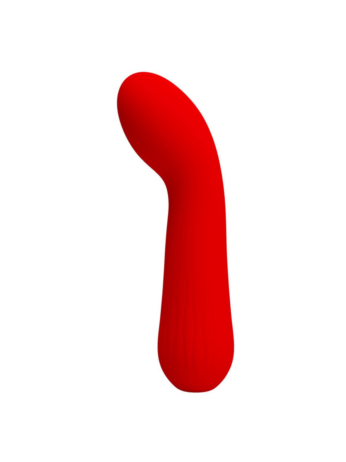 Pretty Love Faun - Vibratore Curvo Punto G in Silicone Rosso