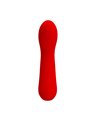 Pretty Love Faun - Vibratore Curvo Punto G in Silicone Rosso