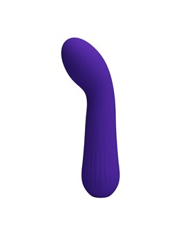 Pretty Love Faun - Vibratore Curvo Punto G in Silicone Viola