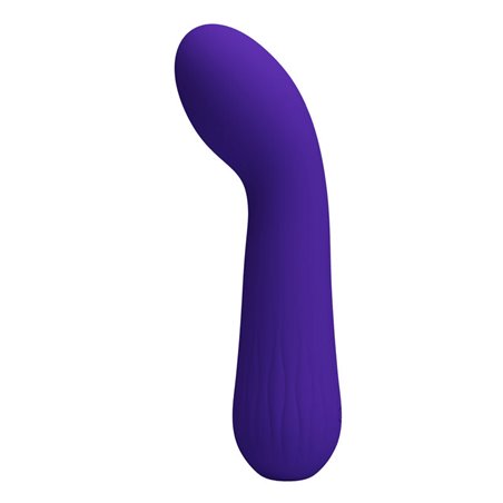Pretty Love Faun - Vibratore Curvo Punto G in Silicone Viola