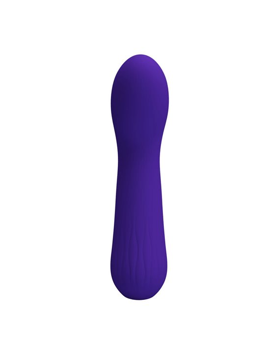 Pretty Love Faun - Vibratore Curvo Punto G in Silicone Viola