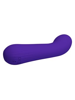 Pretty Love Faun - Vibratore Curvo Punto G in Silicone Viola