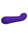 Pretty Love Faun - Vibratore Curvo Punto G in Silicone Viola