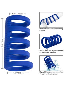 Admiral Xtreme Cage - Gabbia Fallica in Silicone Blu