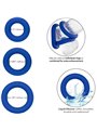 Admiral - Cock Ring Set Blue