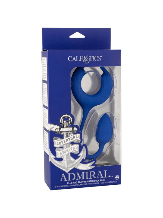 Admiral - Weighted Cock Ring Blue