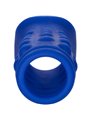 Admiral Beaded Extension - Guaina Fallica con Perline in Silicone Liquido Blu